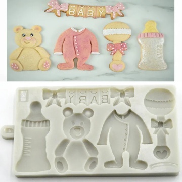 Mulaj din silicon - Baby Bear