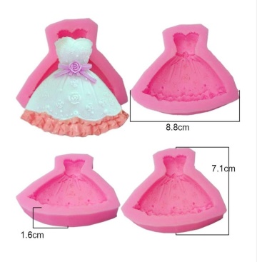 Mulaj din silicon - Rochie