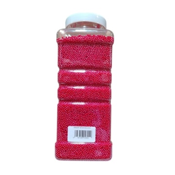 Perle 2 mm - Rosu - 1 kg