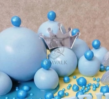 Set 10 Coronite decor 5x3 cm