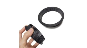 Set 6 rame microperforate pentru tarte - Rotunde