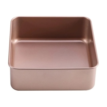 Tava Pătrată Non-Stick Rosegold pentru Copt – 23 cm - W77140