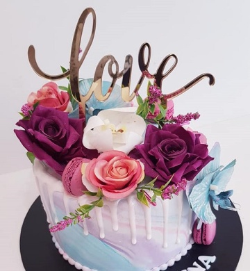 Topper pentru Tort "Love"