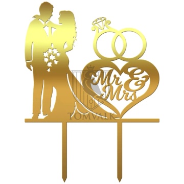 Topper tort "Mr&Mrs" MIfo