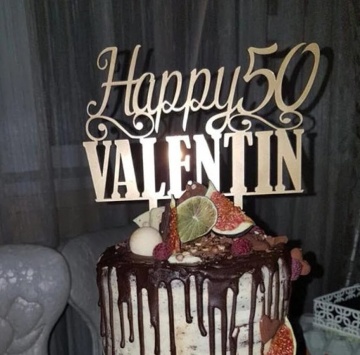 Topper tort "Happy" Nv