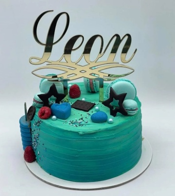 Cake Topper "Nume" Rbd