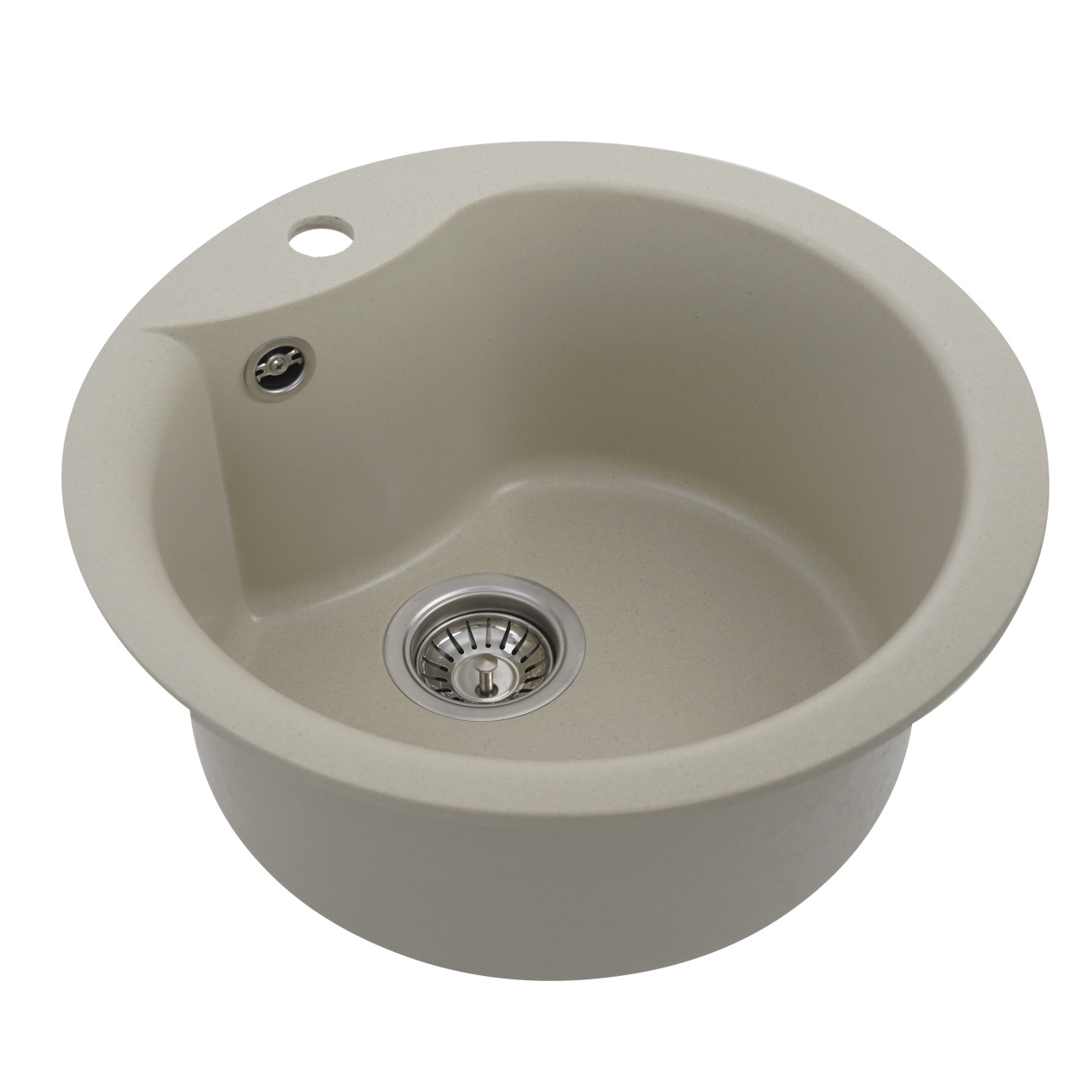 Chiuveta de bucătărie Elefant Premium Turas 480 , Safari bej 482 mm - 3 | YEO