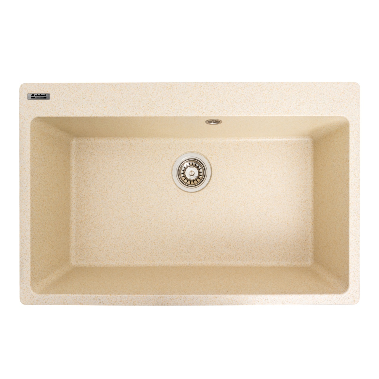 Chiuveta de bucatarie Elefant Premium Bogema, nisip bej , 780 x 500 mm