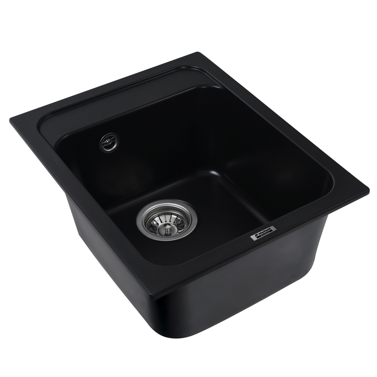 Chiuveta de bucătărie Elefant Premium Korrado ,Negru 497x398 mm - 3 | YEO