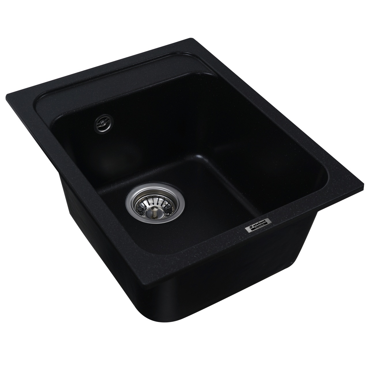 Chiuveta de bucătărie Elefant Premium Korrado , Negru metalic 497x398 mm - 3 | YEO