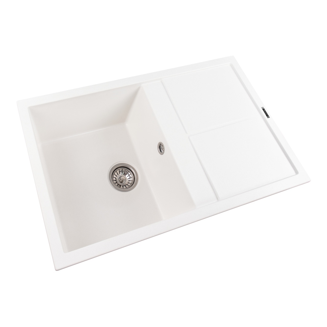 Chiuveta de bucatarie Elefant Premium Selena Alb 785x495mm - 2 | YEO