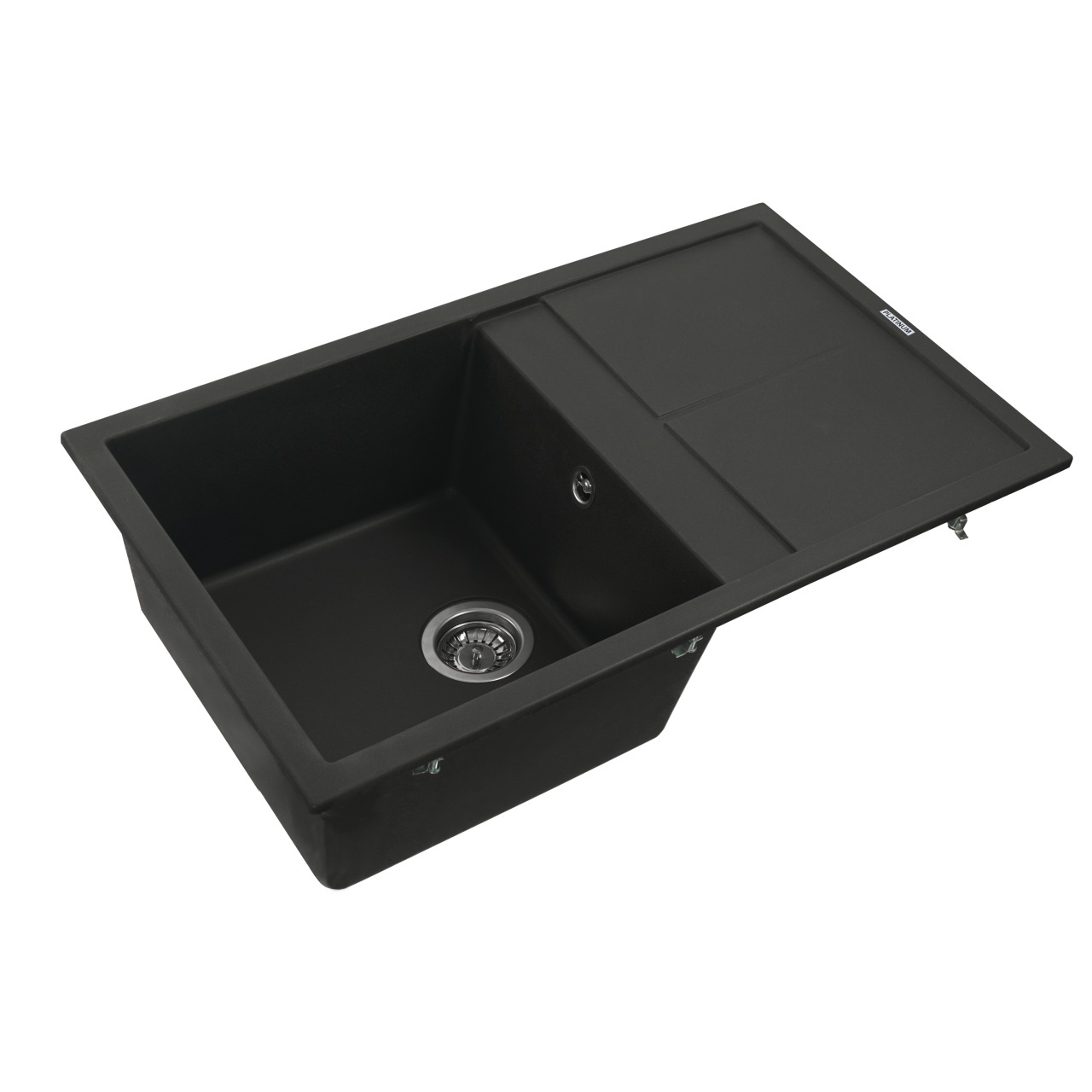 Chiuveta de bucatarie Elefant Premium Selena Negru metalic 785x495mm - 2 | YEO