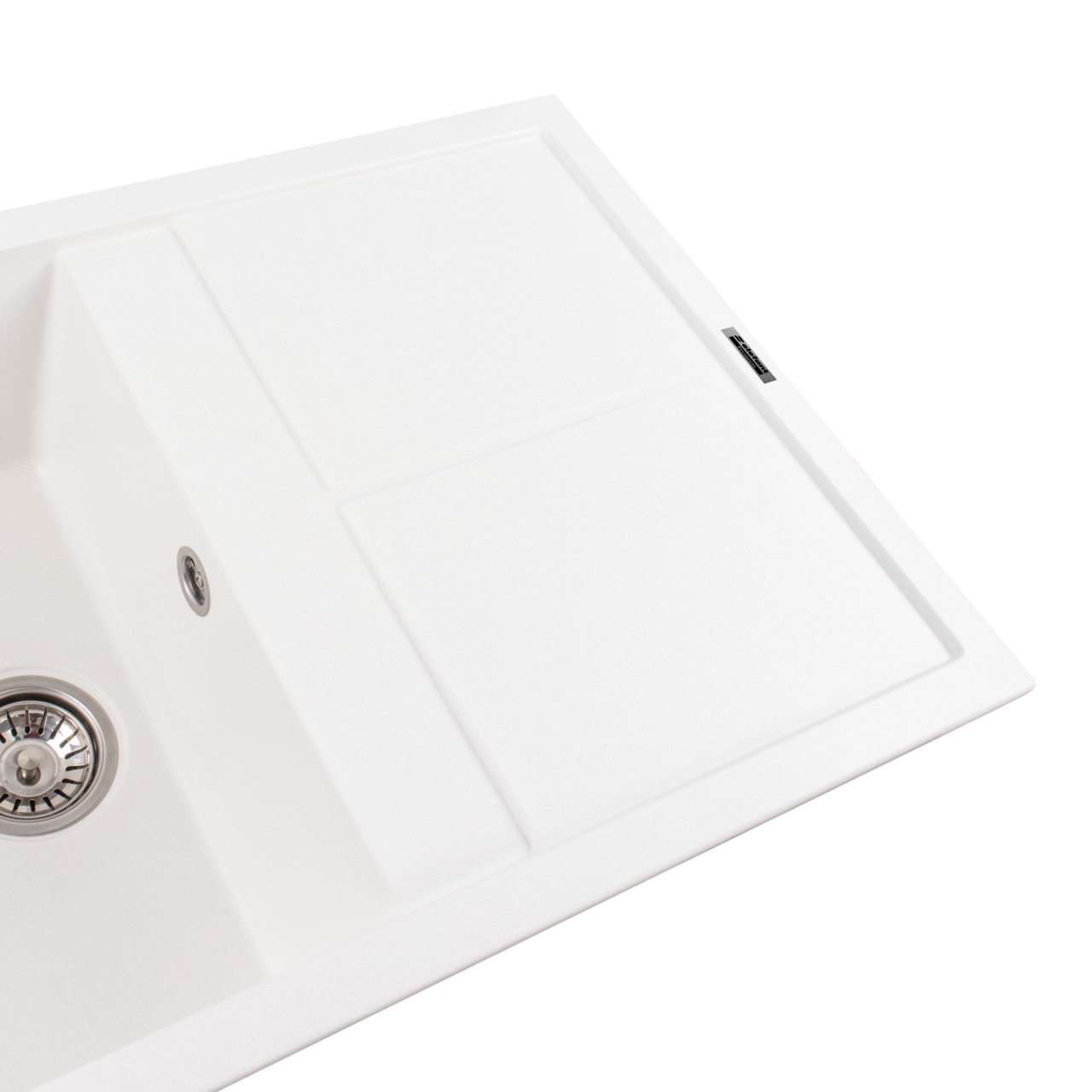 Chiuveta de bucatarie Elefant Premium Selena Alb 785x495mm - 3 | YEO