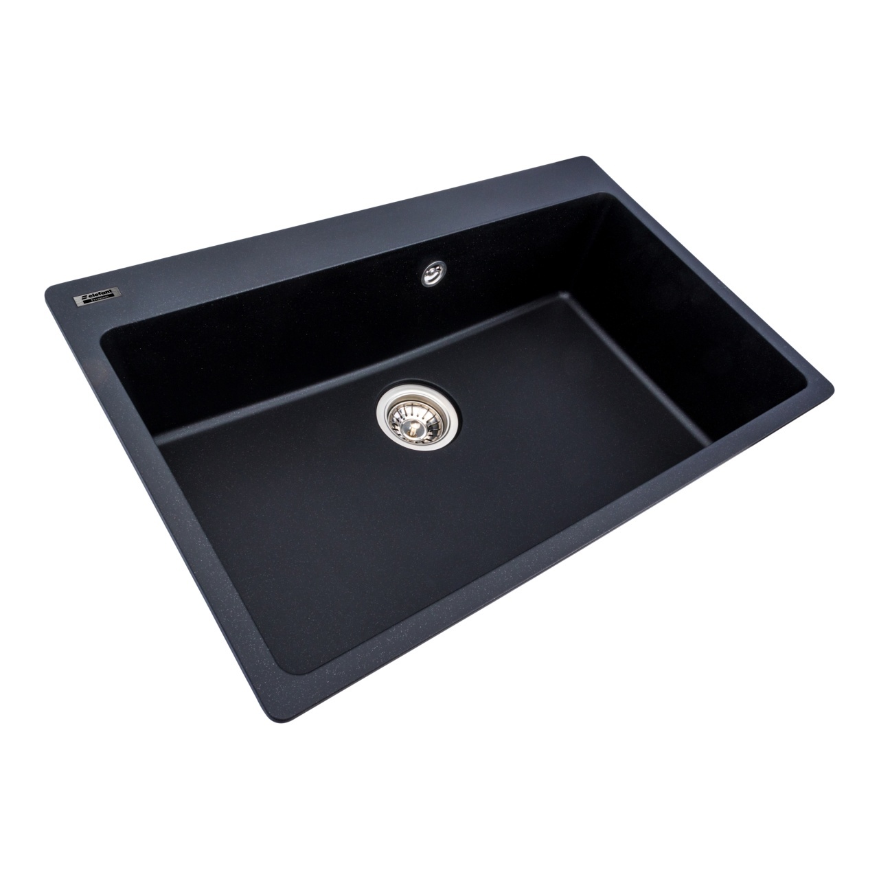 Chiuveta de bucatarie Elefant Premium Bogema, negru metalic , 780 x 500 mm - 2 | YEO
