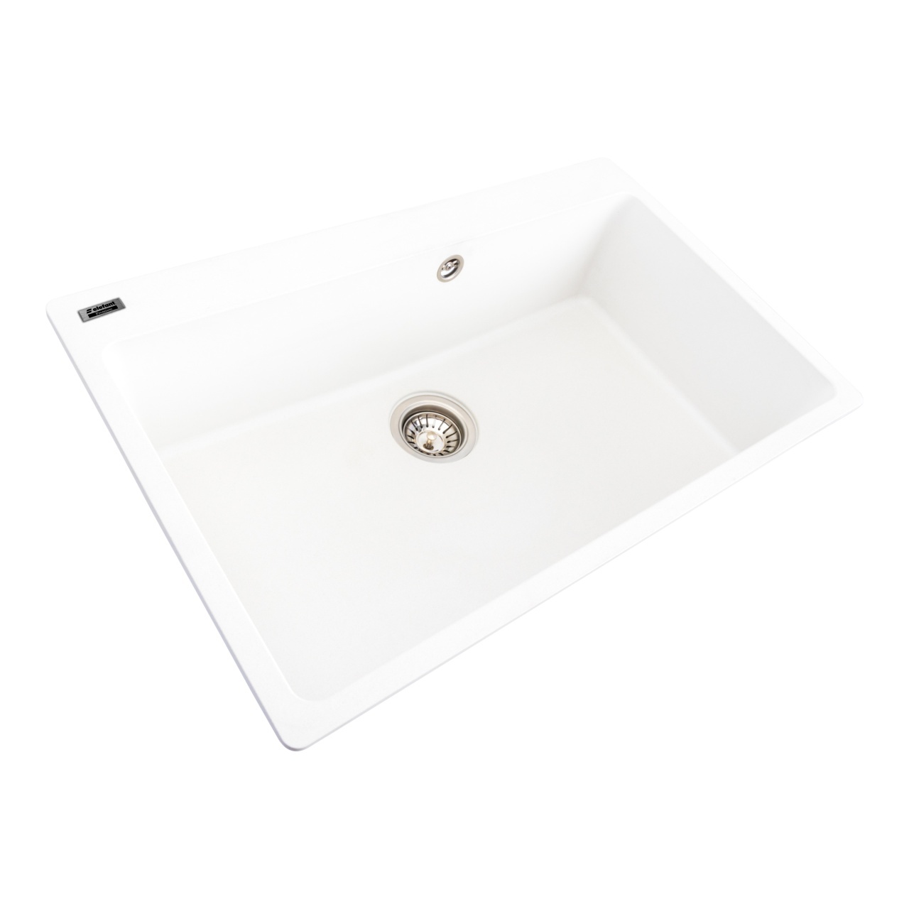 Chiuveta de bucatarie Elefant Premium Bogema, alb , 780 x 500 mm - 2 | YEO