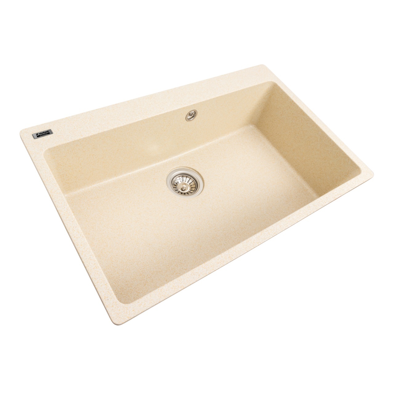 Chiuveta de bucatarie Elefant Premium Bogema, nisip bej , 780 x 500 mm - 2 | YEO