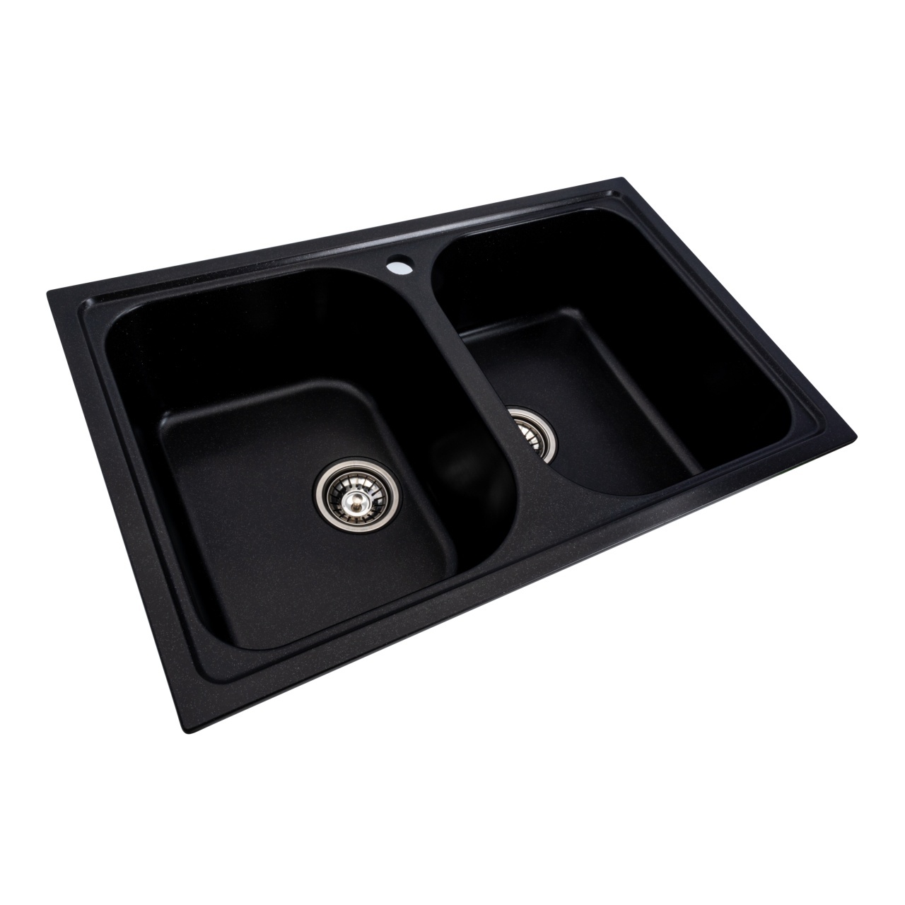Chiuveta de bucătărie Elefant Premium Equatoria, Negru metalic , 785x490 mm - 2 | YEO