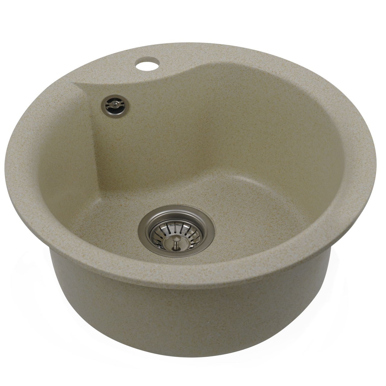 Chiuveta de bucătărie Elefant Premium Turas 480 , Nisip bej 482 mm - 3 | YEO