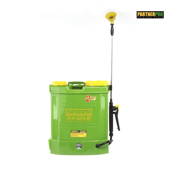 Pompa de stropit cu acumulator 12l, 12V 8Ah , 460 m² PartnerPro PP-12SB
