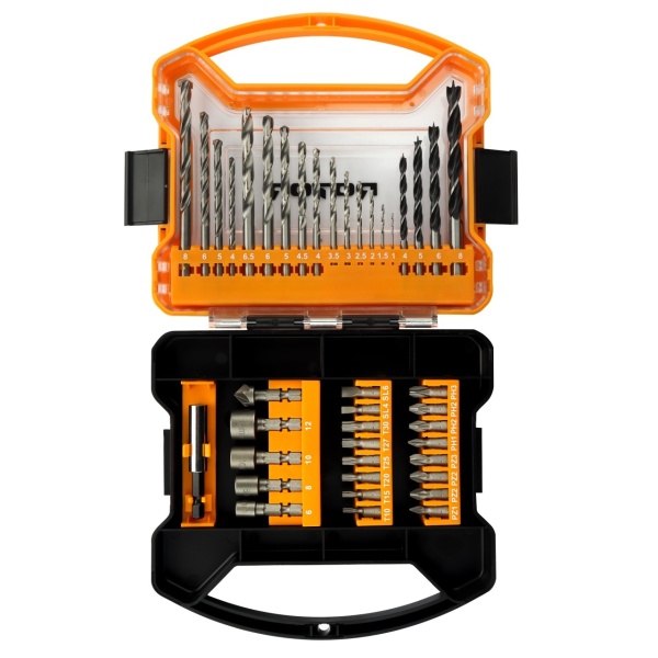 Set biti, tubulare si burghie, 41 piese ROTOR RBB41