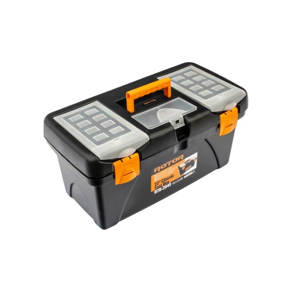 Trusa de Transport Scule cu 3 Compartimente, 40 Litri ROTOR RTB-2048
