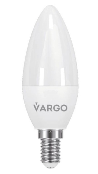 Bec Led C37, 5W, E14, 4000 K lumina neutra, 665 Lm V-110522 VARGO
