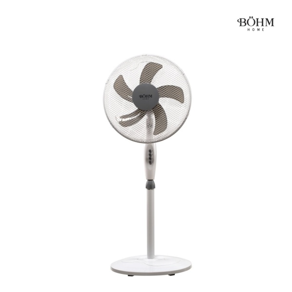 Ventilator de Podea 16" BÖHM BLSF-4043, Număr viteze 3, 50W Inaltime reglabila pana la 125 cm