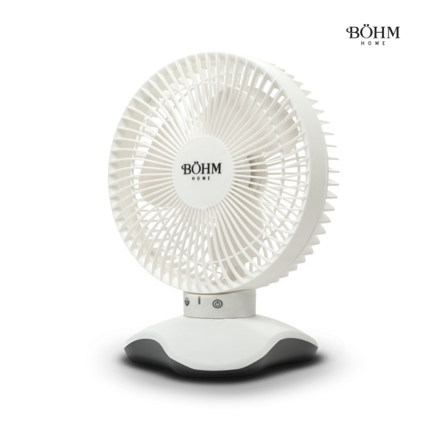 Ventilator de Birou 6" cu USB BÖHM BP2306,Număr viteze 3, Unghi de înclinare 60°