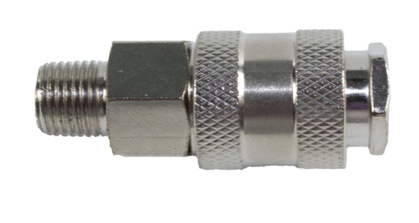 Mufa din fier pentru conectare furtun in teu, compresor R6.35