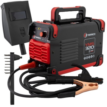 Aparat de sudura invertor YAMAMOTO MMA-320A, 1.6-4mm, ventilator racire + functie anti-lipire - Img 1