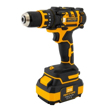 Autofiletanta cu doi acumulatori ROTOR RDB21 21 V /3 Ah, 1350 Rot/min, 18+1, 30 Nm, Brushless - Img 4