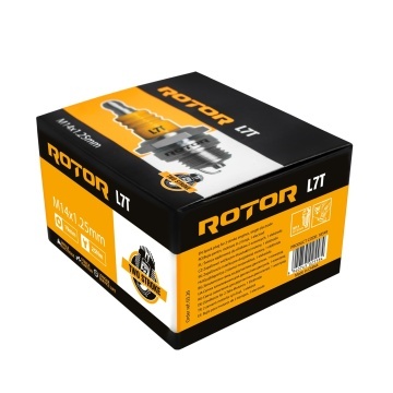 Bujie de aprindere pentru motoare in doi timpi ROTOR L7T, 1 electrod, filet M14 × 1,25 mm, bax 10 bucati - Img 5