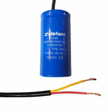 CD60 Condensator cu fire 900µF 50x100mm 330V ELEFANT