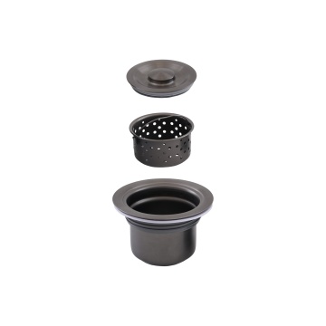 Chiuvetă de bucătărie din inox alimentar SUS304 BH5045B BÖHM, Nano Black 500 × 450 × 215 mm - Img 4
