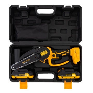 Fierastrau cu lant si acumulator ROTOR RMC21-6, 12m/s, 21V / 2Ah - Img 11