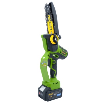 Fierastrau electric cu lant pe acumulator PROCRAFT PKA32Li, 20 V / 4 Ah, Brushless, lame 6" si 8", acumulator si incarcator incluse - Img 2