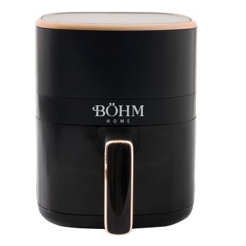 Friteuză cu aer cald BÖHM BDY-AF601R, 1200 W, 3L, 6 Programe, Control digital - Img 3