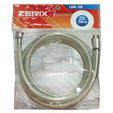 Furtun de dus ZERIX LUMI F04 150 cm - Img 1