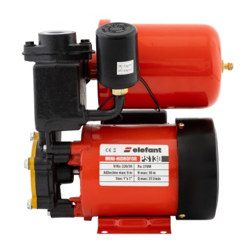 Mini Hidrofor Elefant PS130, silentios, 0.37 kW, turbina bronz, max 1.8 bari - Img 3