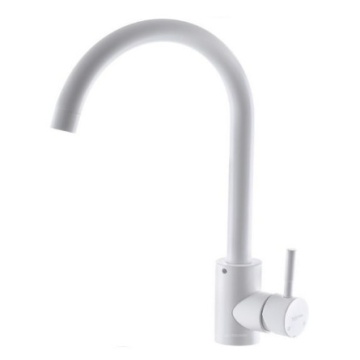 MIXXUS SUS-011-2 WHITE baterie bucatarie din otel inoxidabil - Img 2