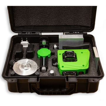 Nivela Laser Procraft LE-4G, fascicul verde, 2 acumulatori /4Ah, telecomanda, accesorii suport - Img 3
