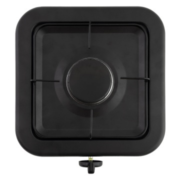 Plită cu un arzător pe gaz BÖHM BG-2811-B Negru - Img 5