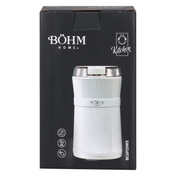 Rasnita de cafea electrica BÖHM Home BCGP20W5, 200 W, capacitate 50 g, 2 lame din otel inoxidabil - Img 9