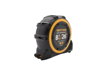 Ruletă 8m x 25mm ROTOR R8-25, Curea de mână, Auto-blocare - Img 4