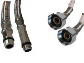 SET KOER Furtun de dus flexibil F1/2 -M10-80 cm - Img 2