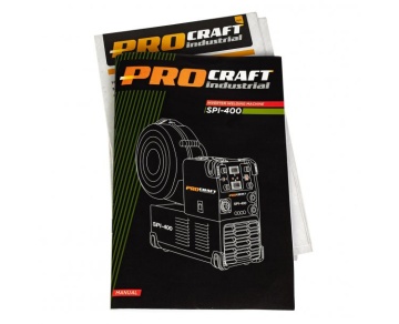SPI-400 invertor de sudura cu sarma/ electrozi PROCRAFT INDUSTRIAL, produsul contine tv 10 lei, 26.5 kg - Img 14