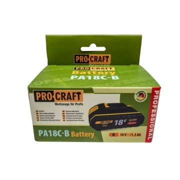 Acumulator Li-Ion PROCRAFT PA18C-B, 18V, 1.3 Ah - Img 6