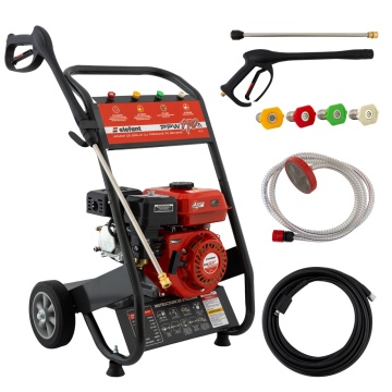Aparat de spalat cu presiune pe benzina ELEFANT PPW190A, 6,5 CP, 10 L/min, 3600 rot/min Motor termic