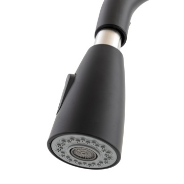 Baterie bucătărie duș extractabil cu 2 funcții CHAMPION NEO-014 BLACK - Img 2