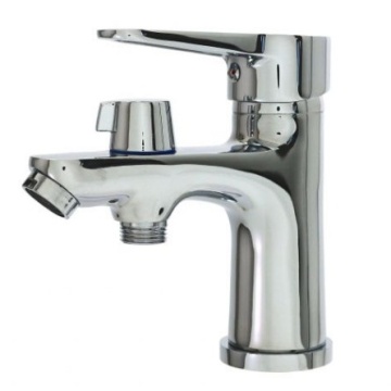 Baterie lavoar FLEKO FZ069-401, Monocomanda, cartus ceramic 40mm, Racorduri incluse - Img 3